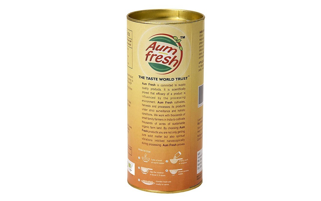 Aum Fresh Spring Onion Flakes    Tin  50 grams